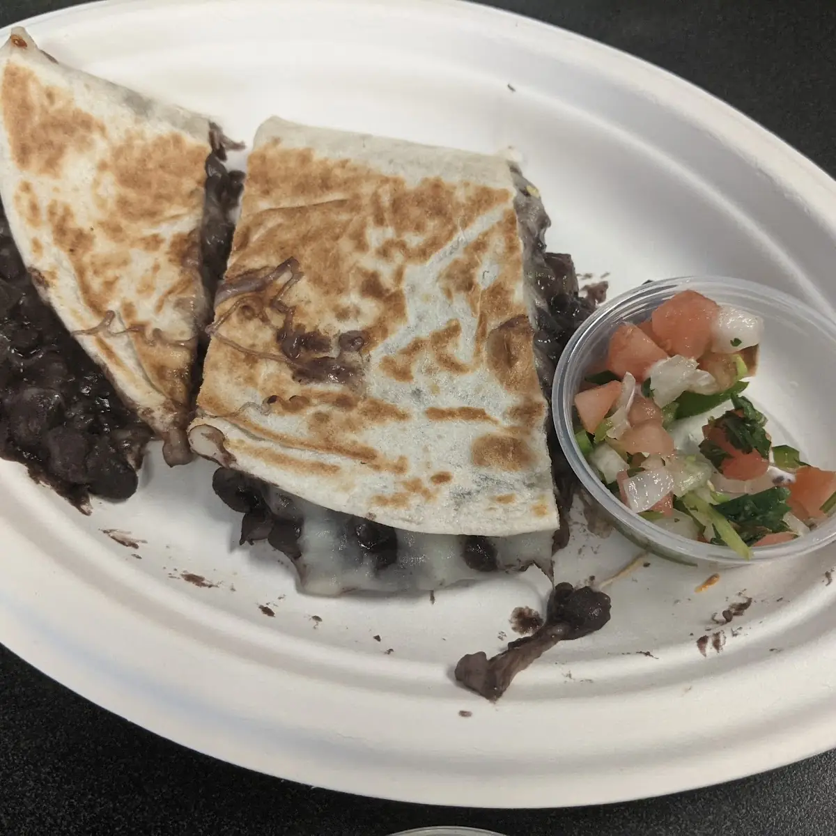 Black Bean Quesadilla