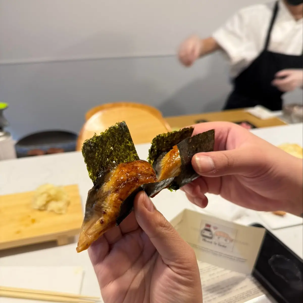 Unagi Hand Roll