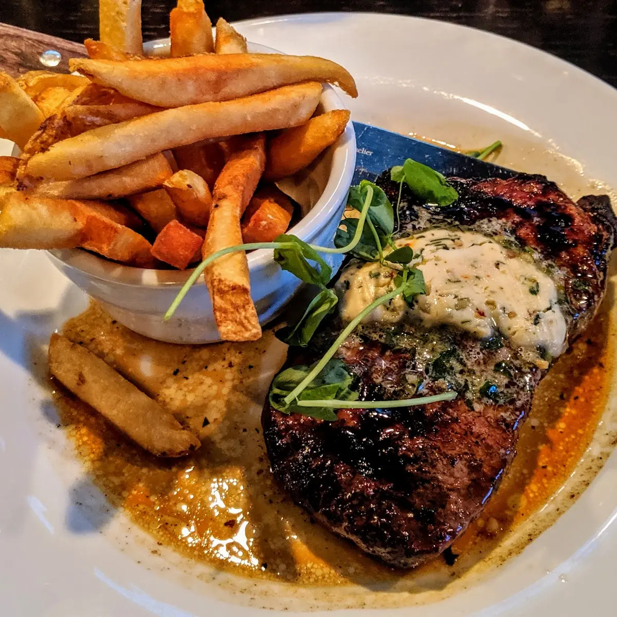 NY Strip Steak Truffle Frites