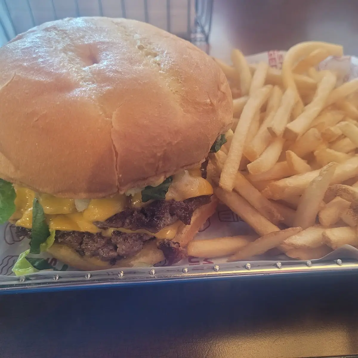 Classic Smash Double Cheeseburger Combo