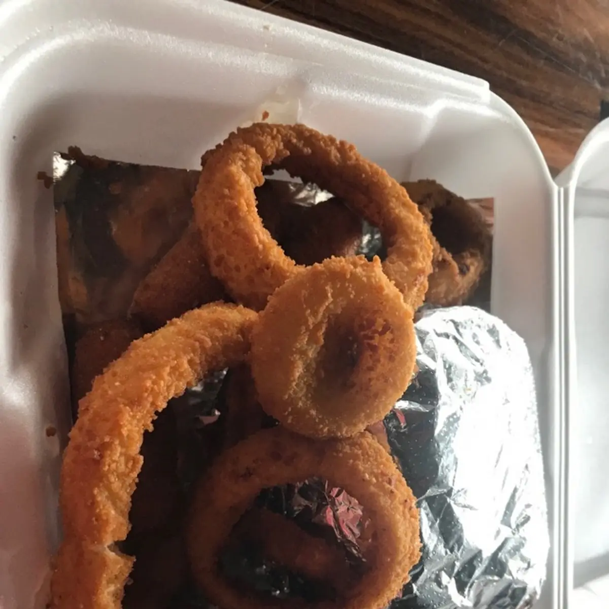 Hush Puppies and Onion Rings