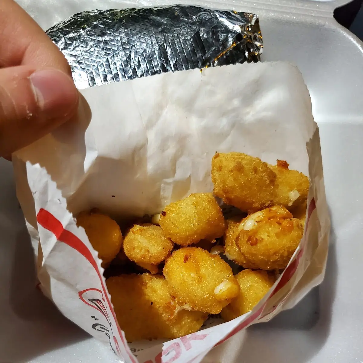 White Cheddar Cheese Bites