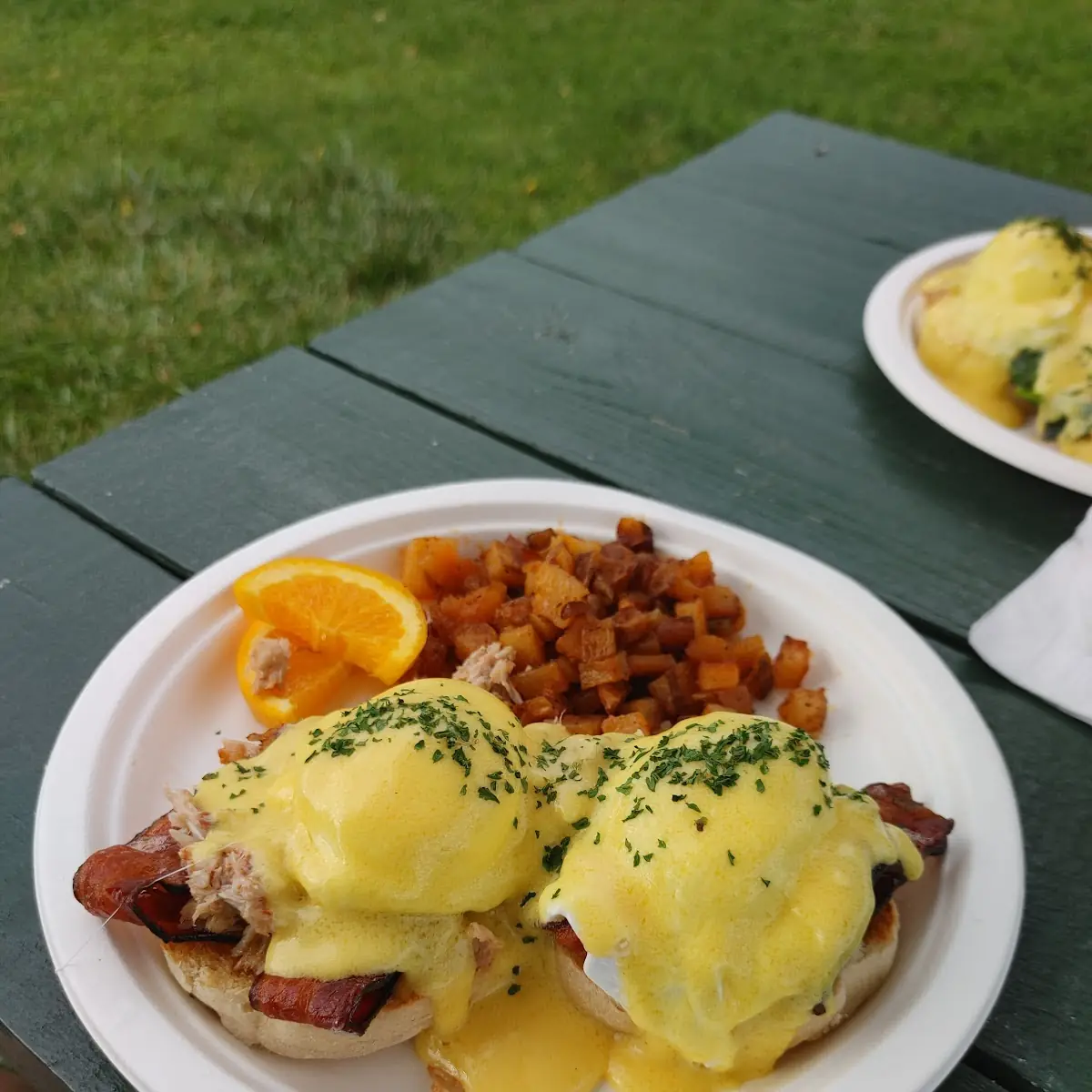 Eggs Benedict with Crabmeat