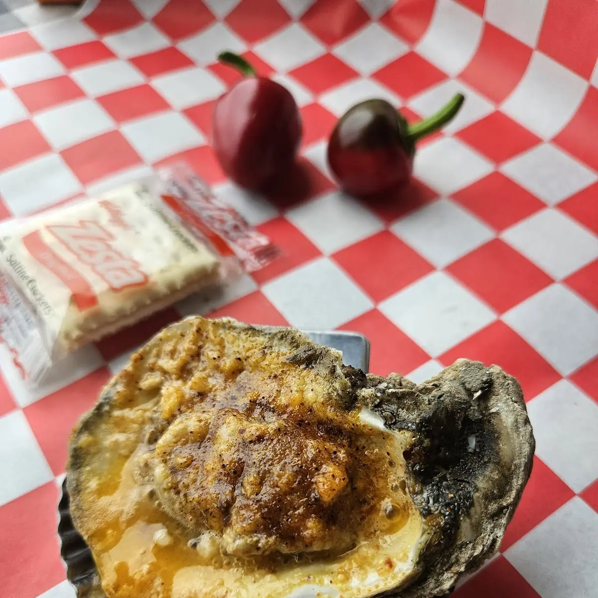 Chargrilled Oysters on the Half Shell