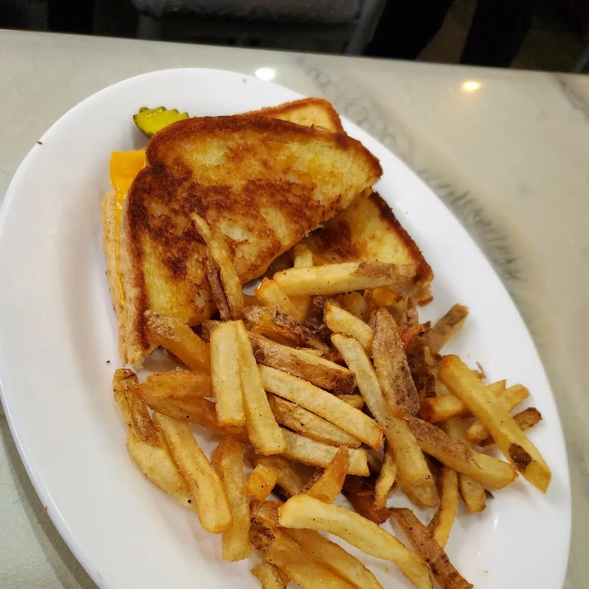Grilled Cheese with Fries