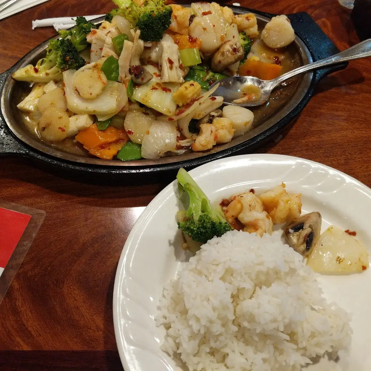 Sizzling Seafood Delight