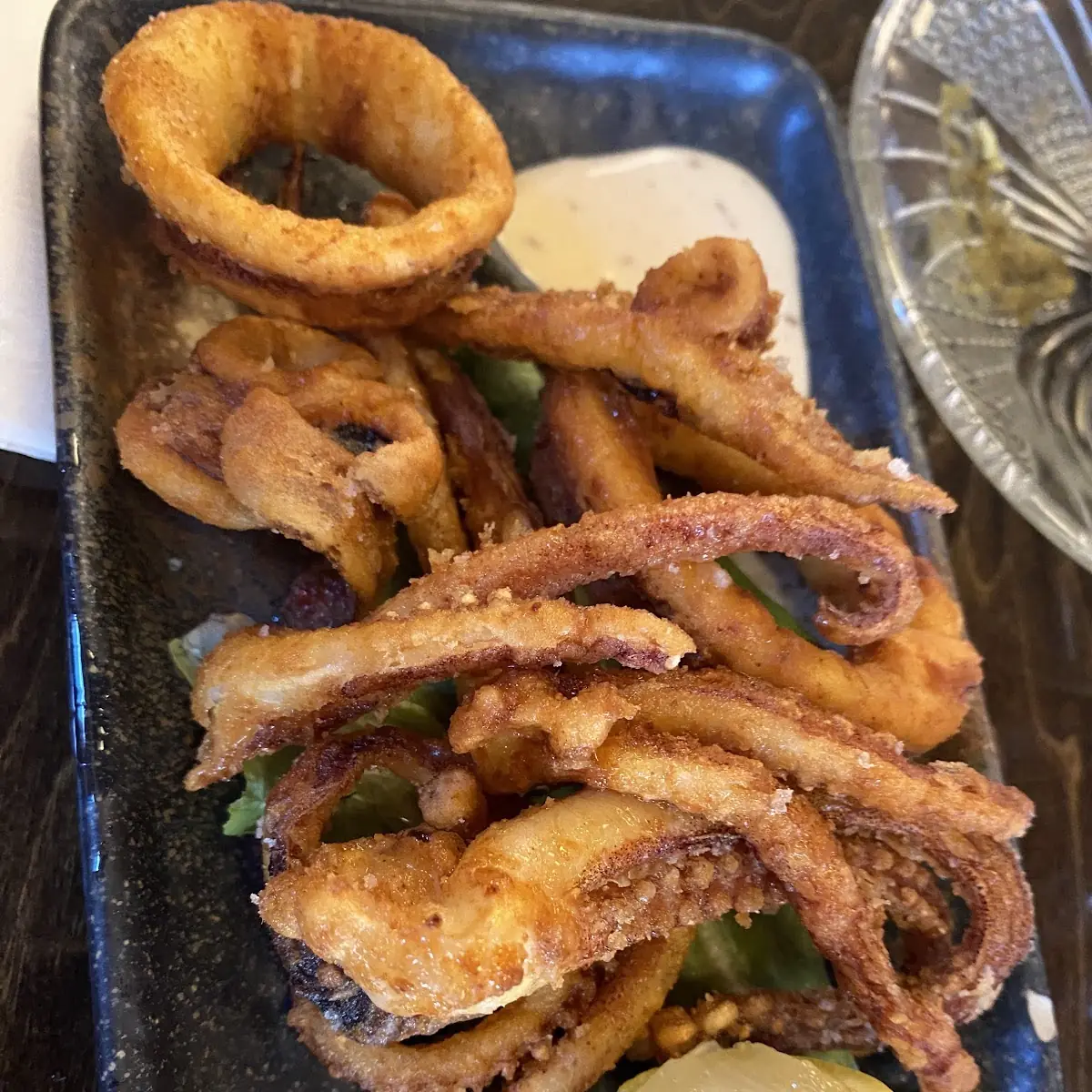 Crispy Fried Squid Rings