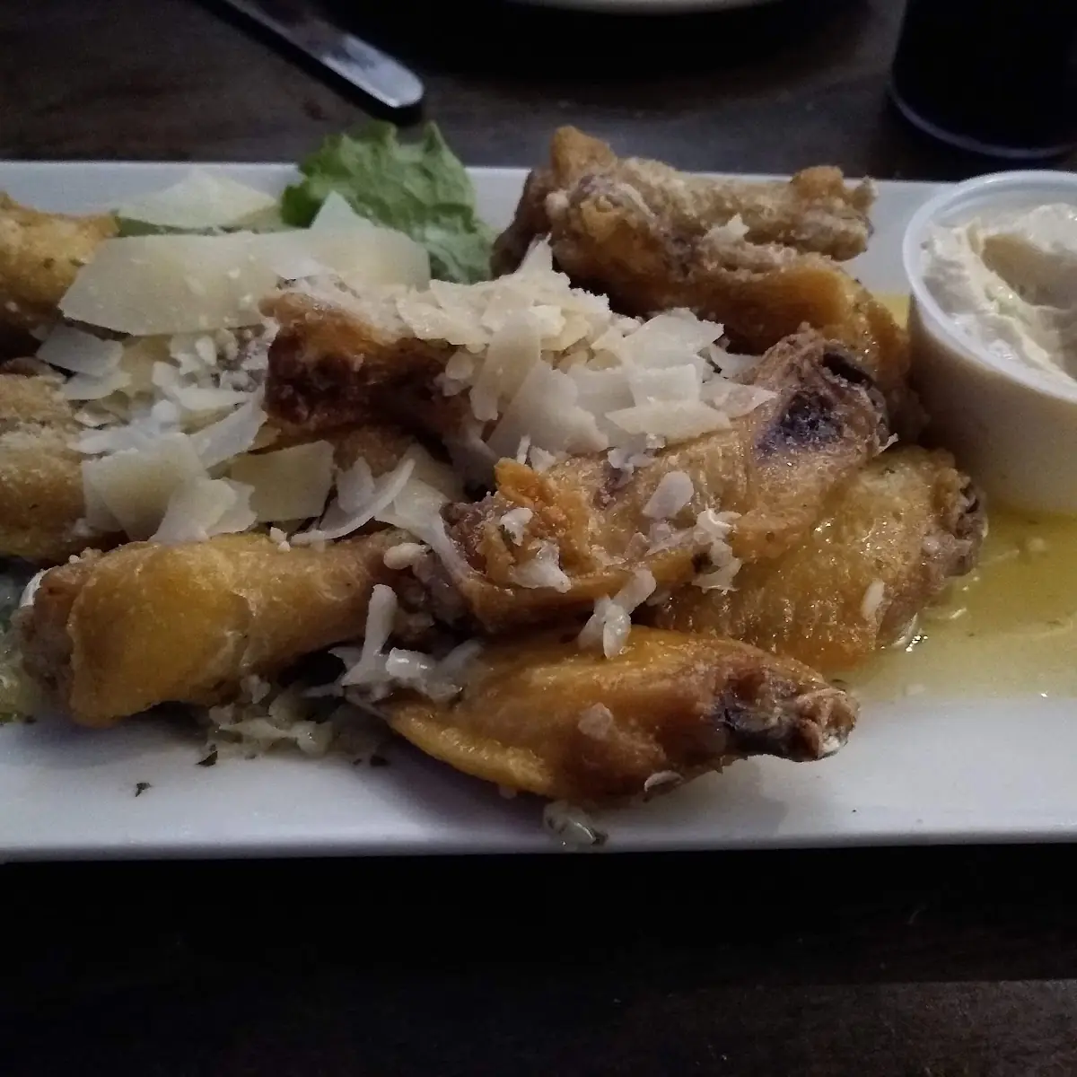 Garlic Parmesan Wings