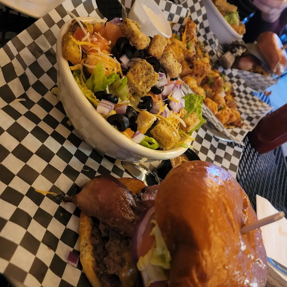 Peanut Butter and Bacon Burger