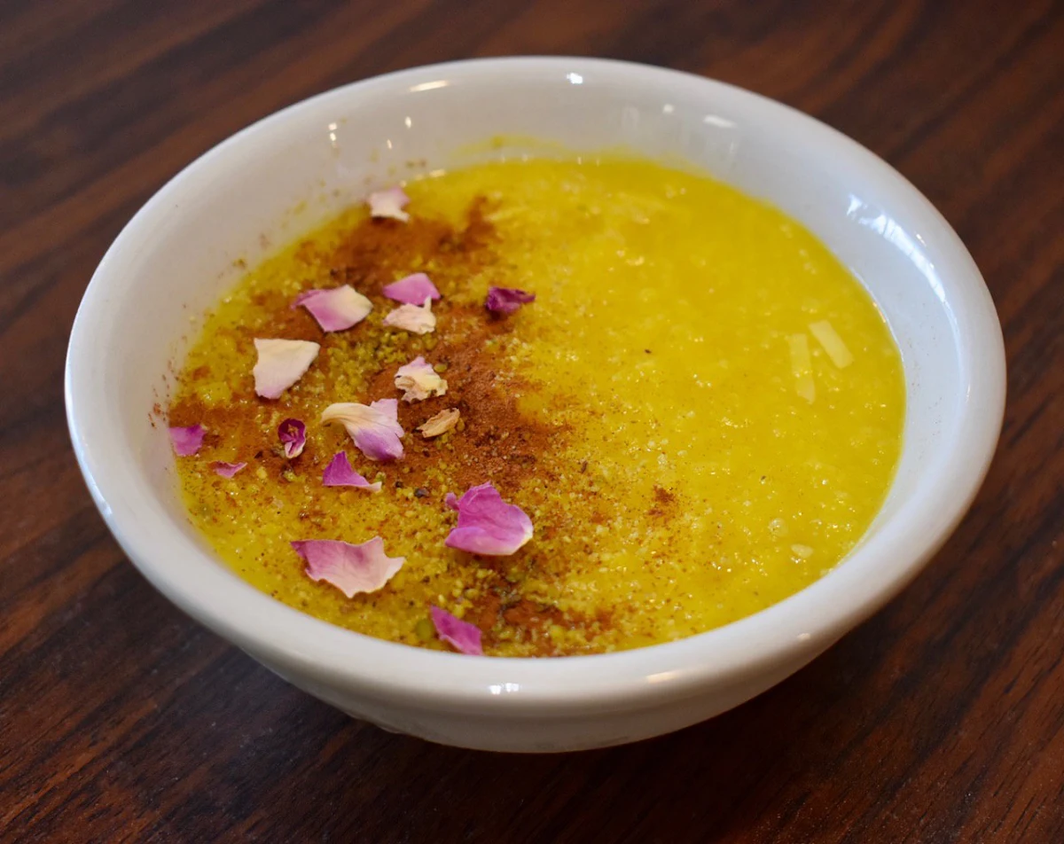 Saffron Rice Pudding