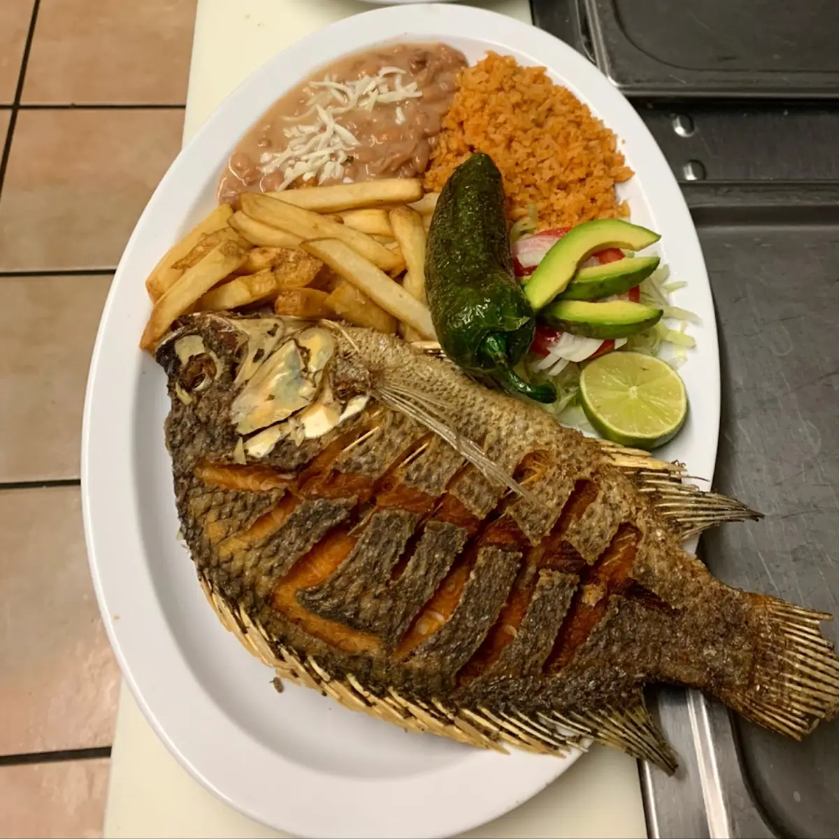 Mojarra Frita
