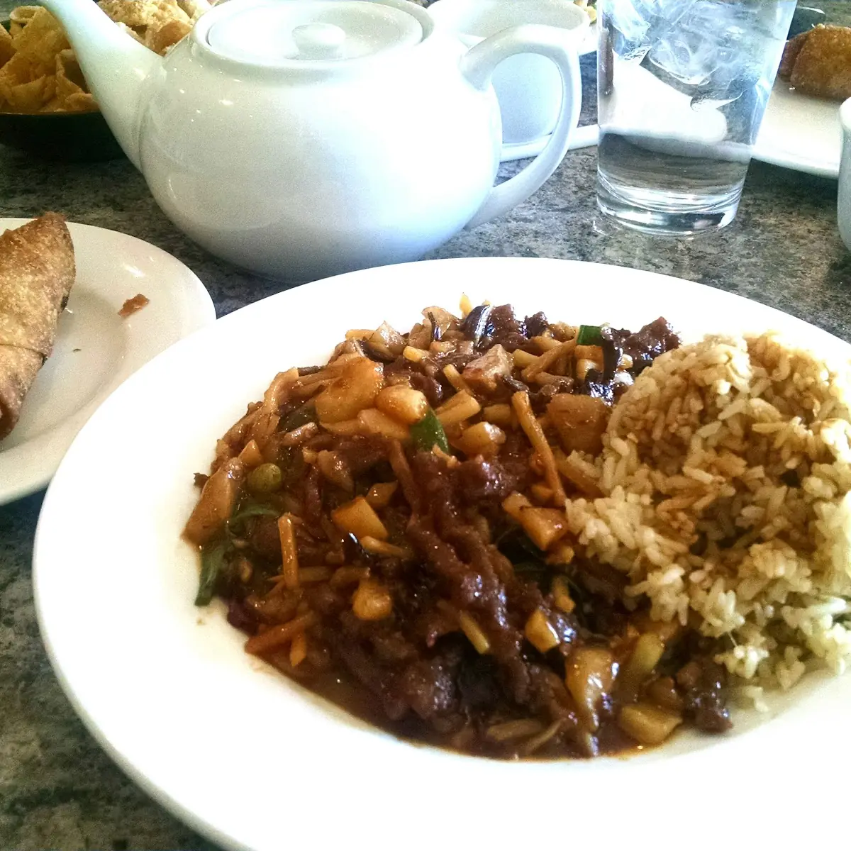 Beef with Garlic Sauce
