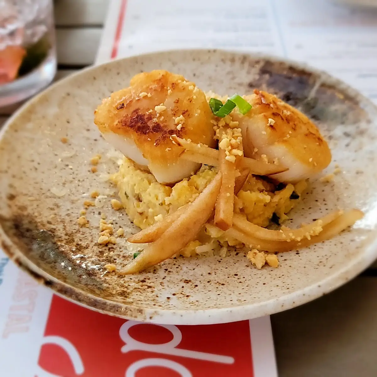 Roasted Sea Scallops