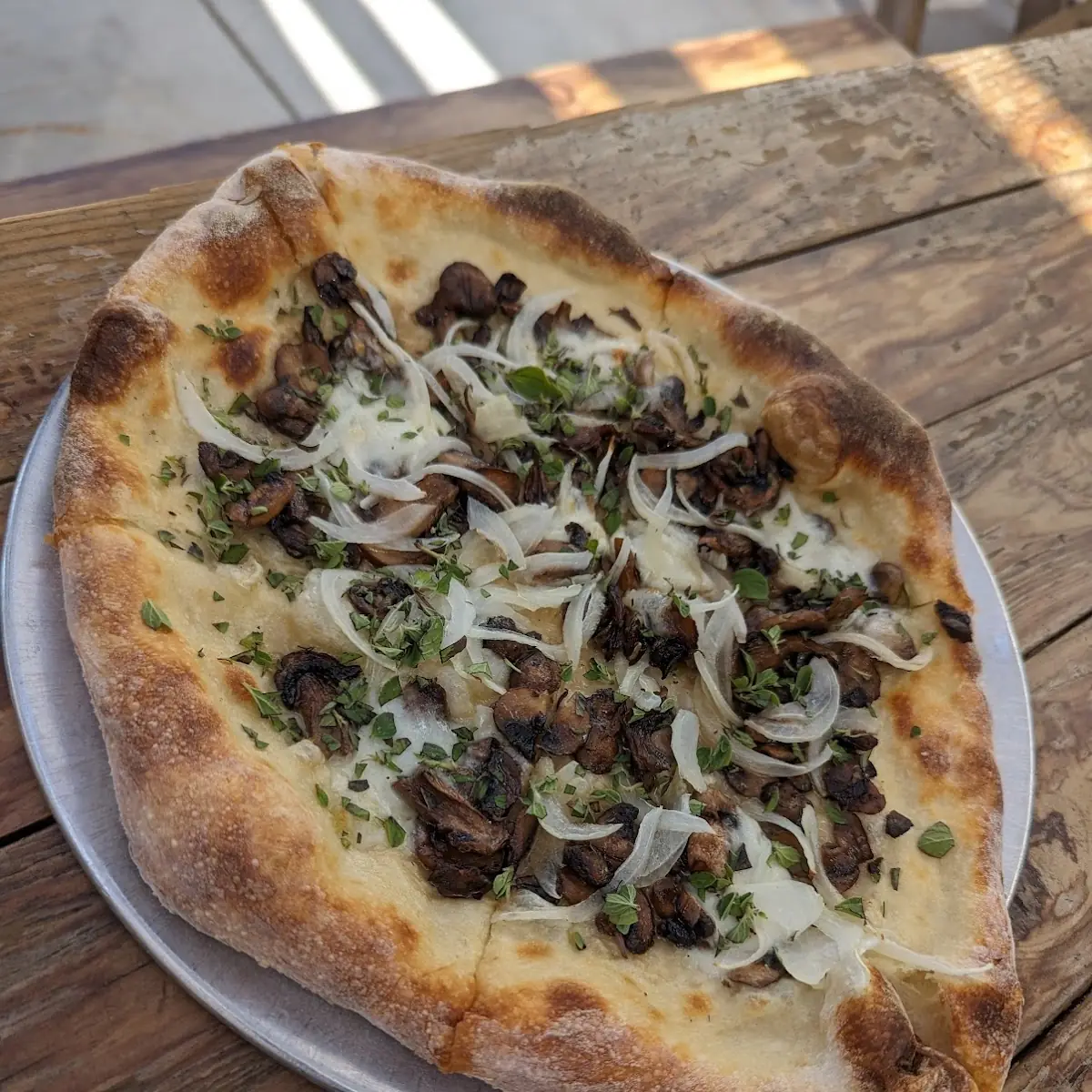 Mushroom Pizza