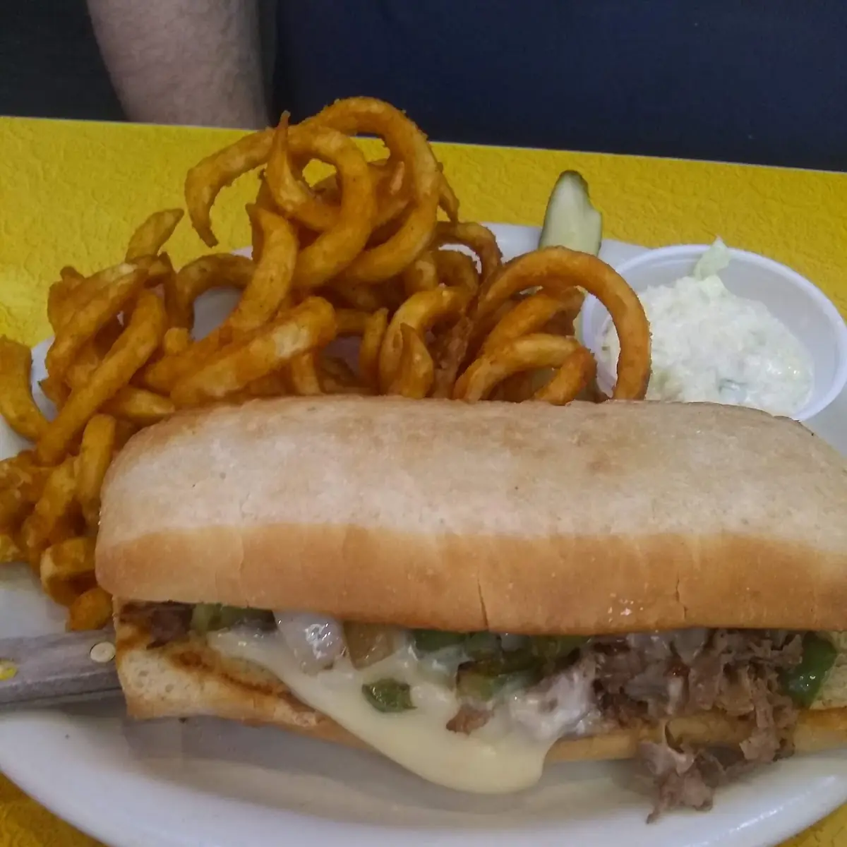 Philly Cheese Steak Lunch