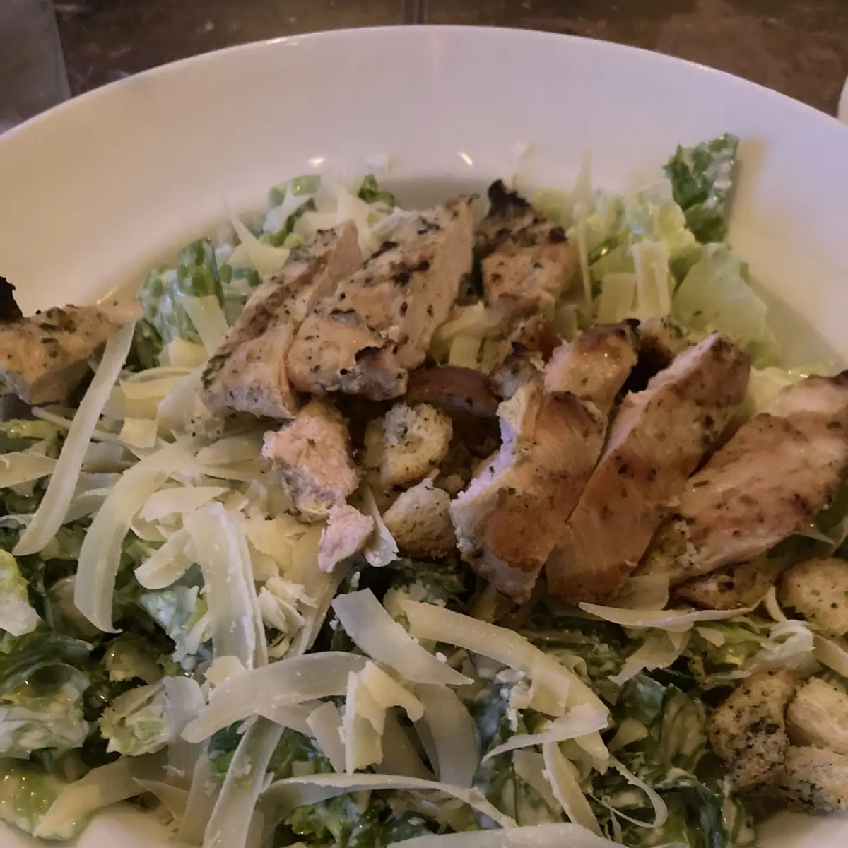 Grilled Chicken Caesar