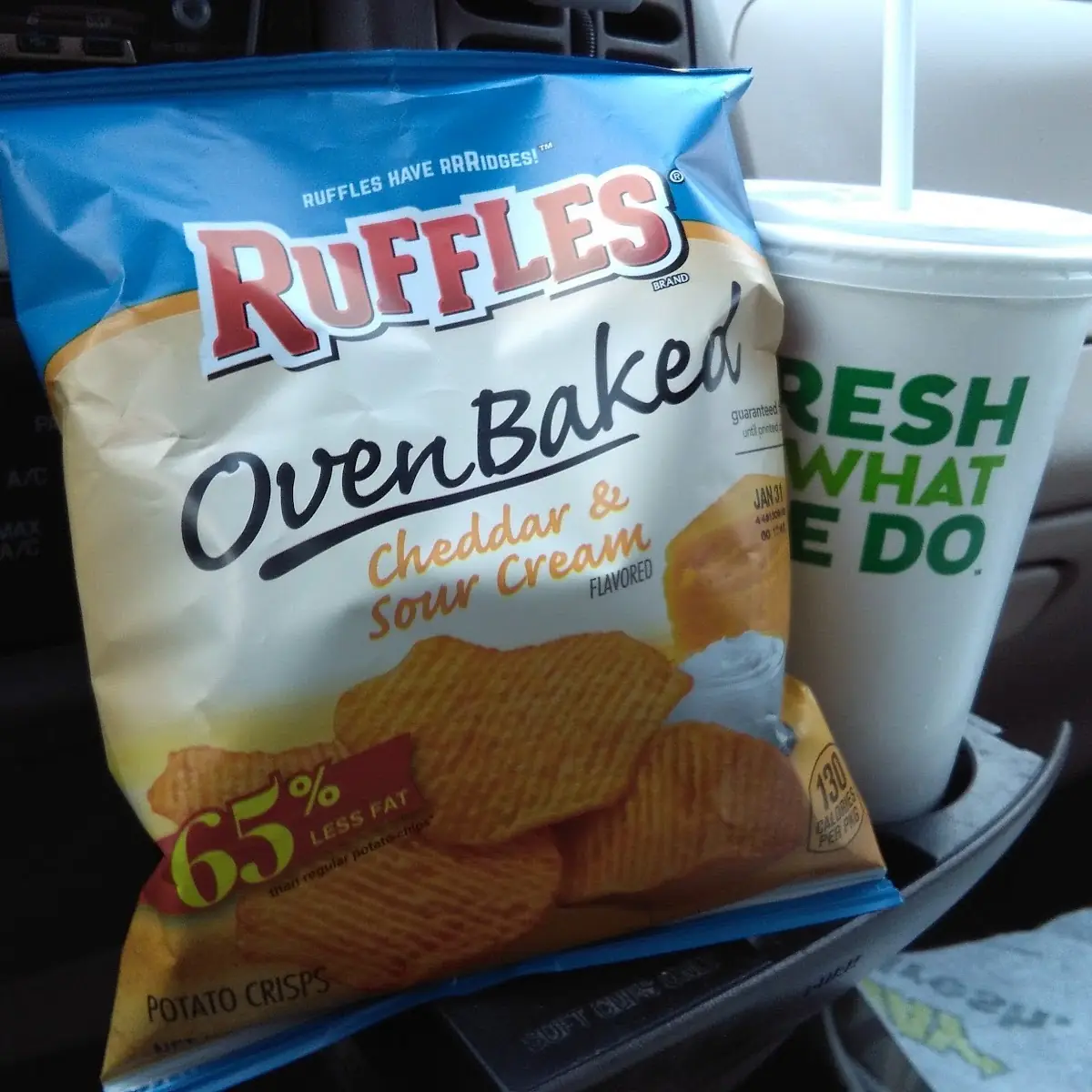 Ruffles Baked Cheddar & Sour Cream