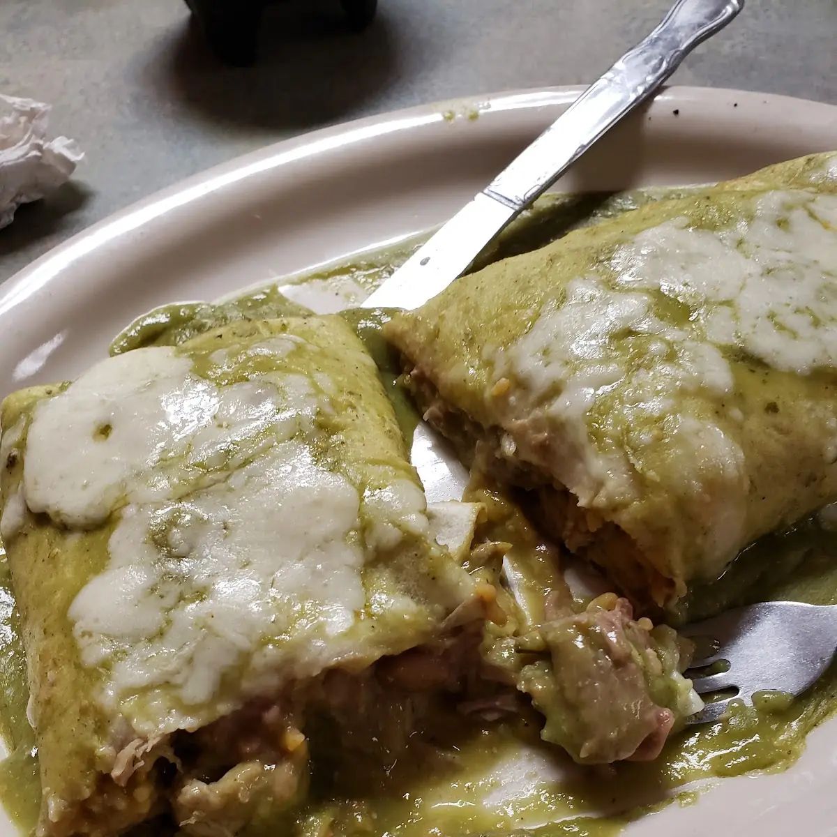 Chili Verde Burrito