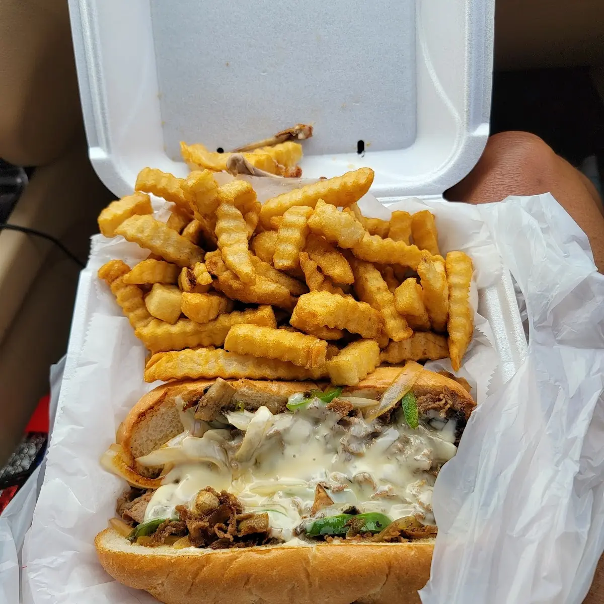 Philly Cheese Steak Sandwich