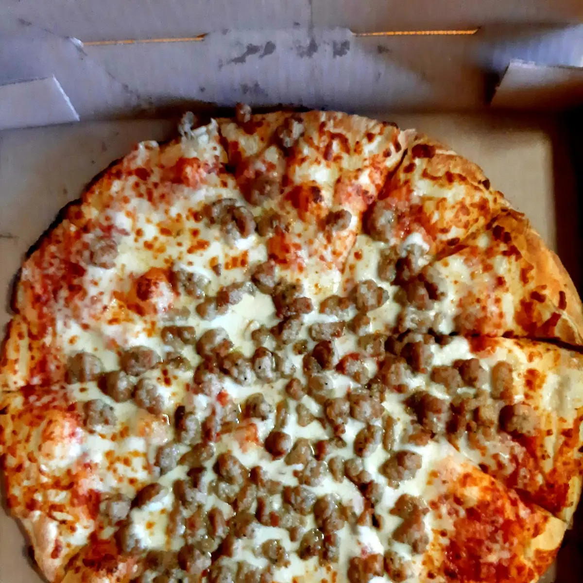 Sausage Pizza