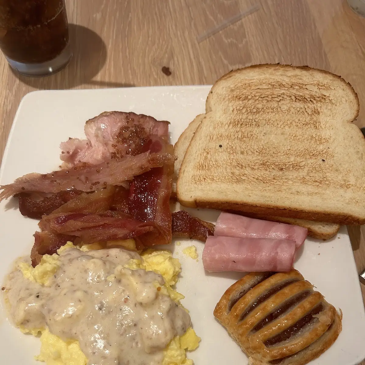 Scrambled Eggs and Toast