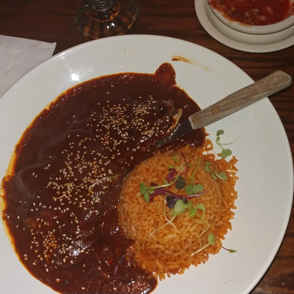 Enchiladas Mole