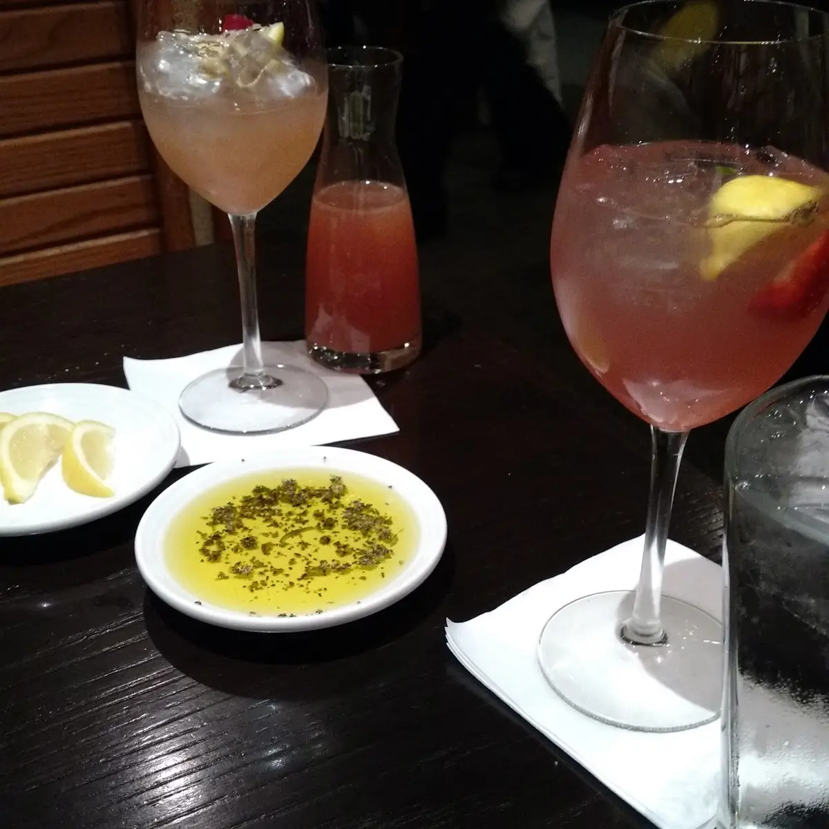 House Made Peach Sangria