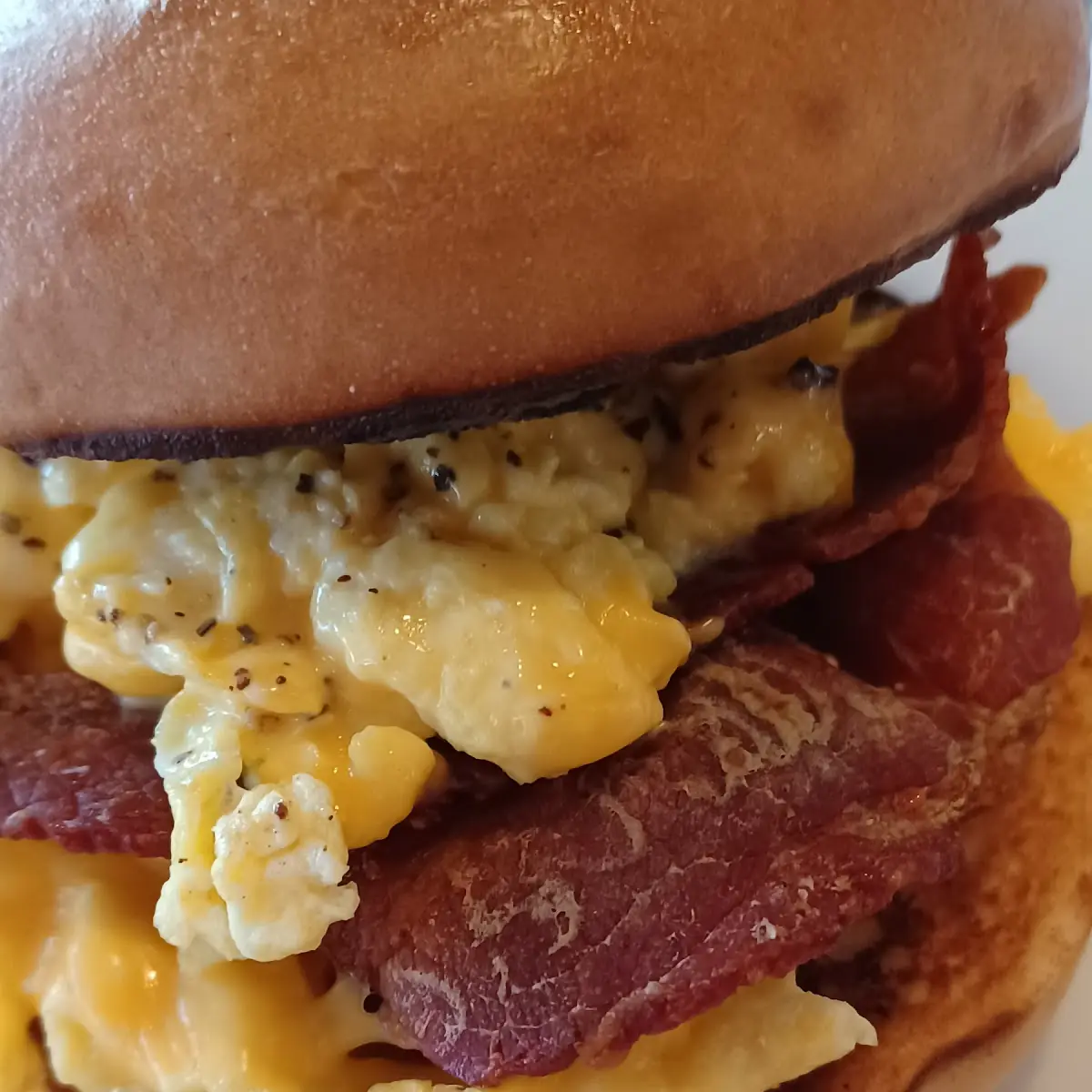 Egg Bacon Cheese Bagel