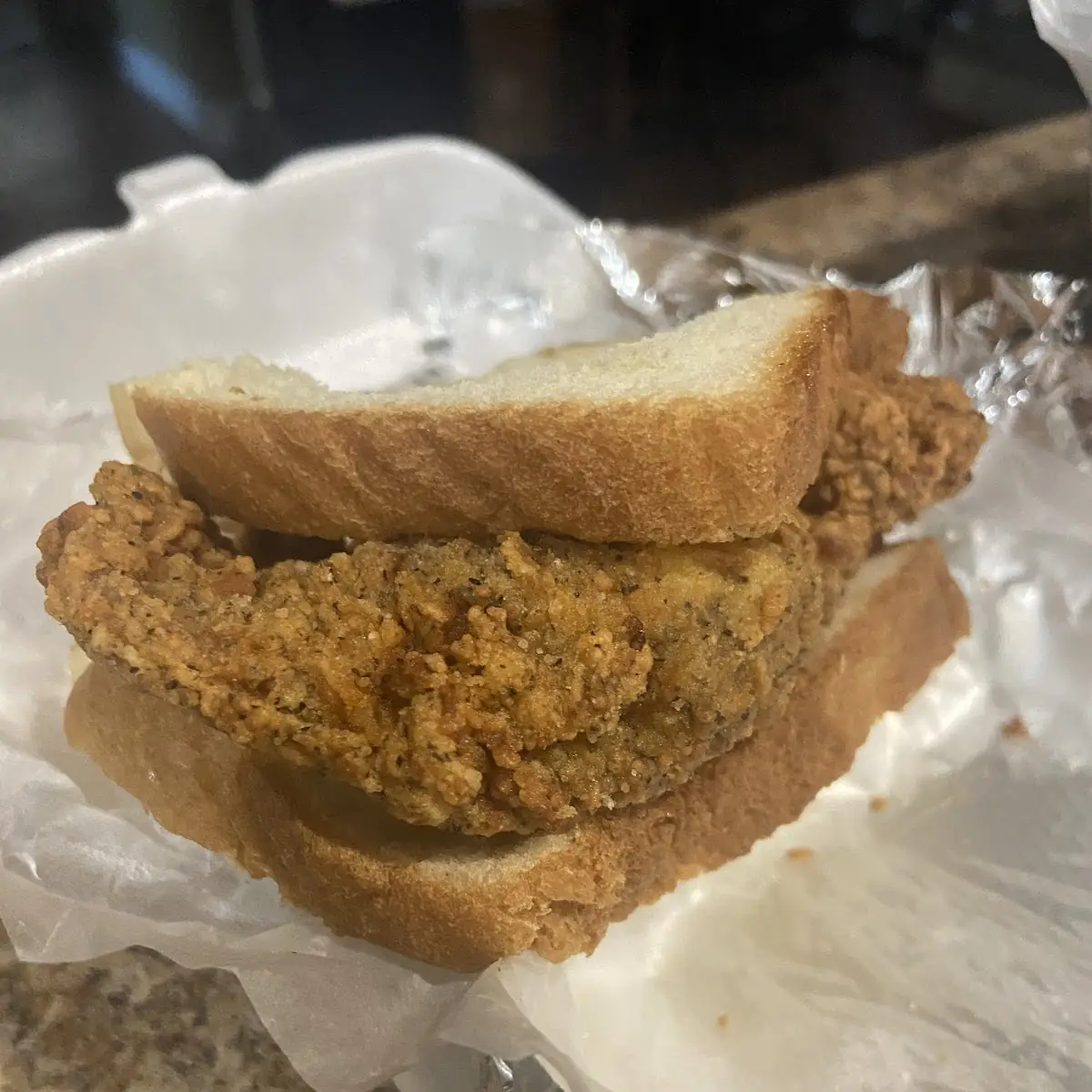 Pork Chop Sandwich