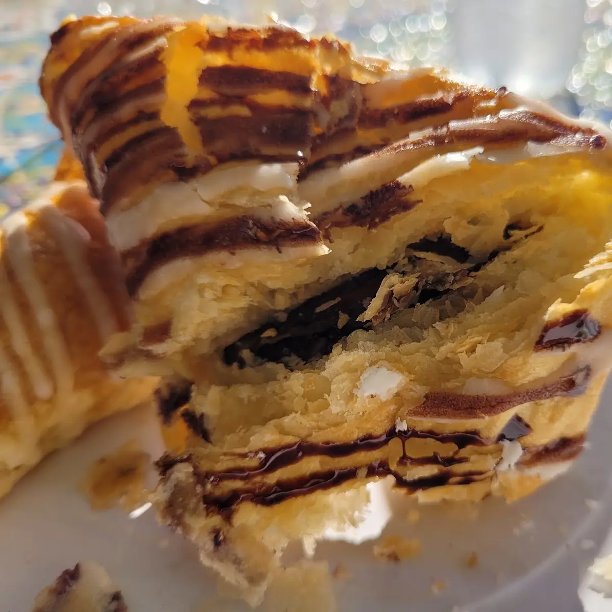 Chocolate Hazelnut Turnover