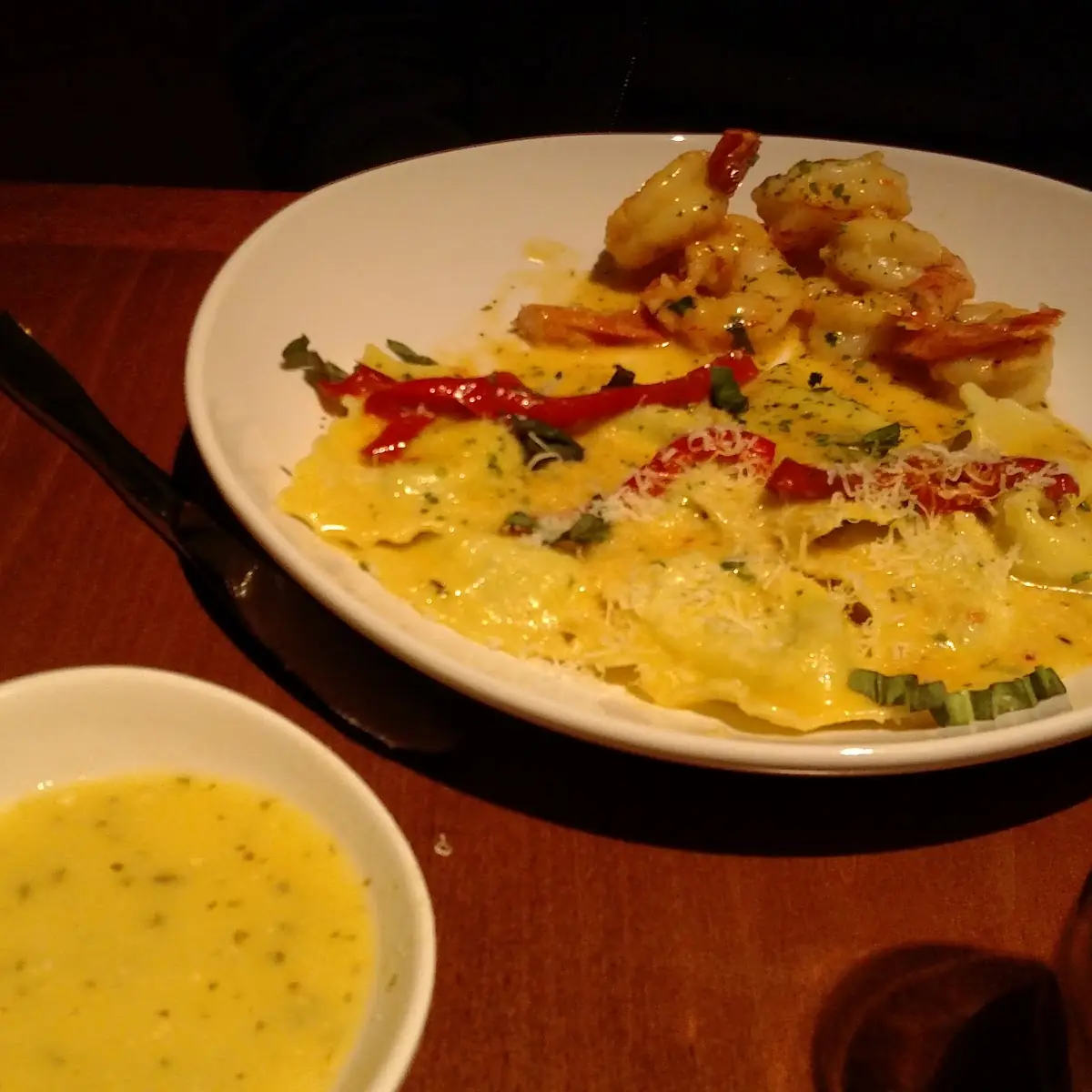 Ravioli Carbonara