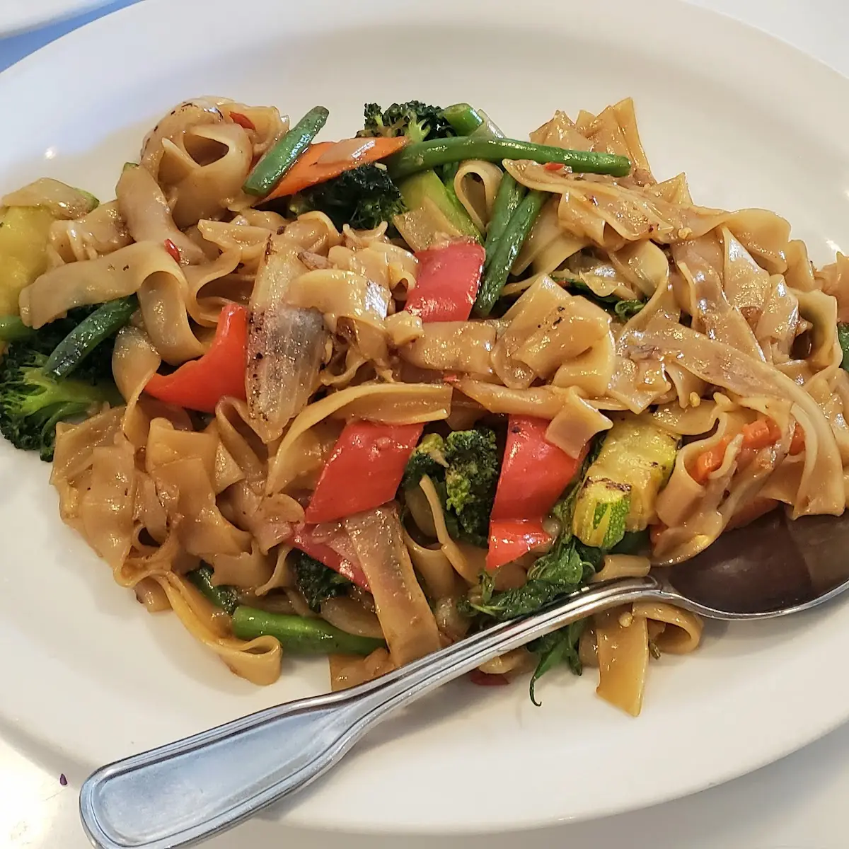 Drunken Noodles Vegan Version