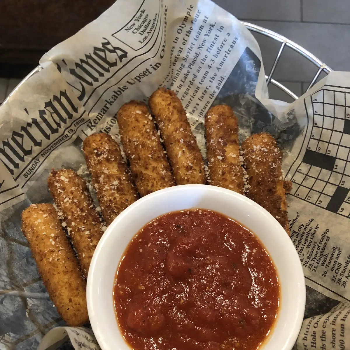 Fried Mozzarella Sticks