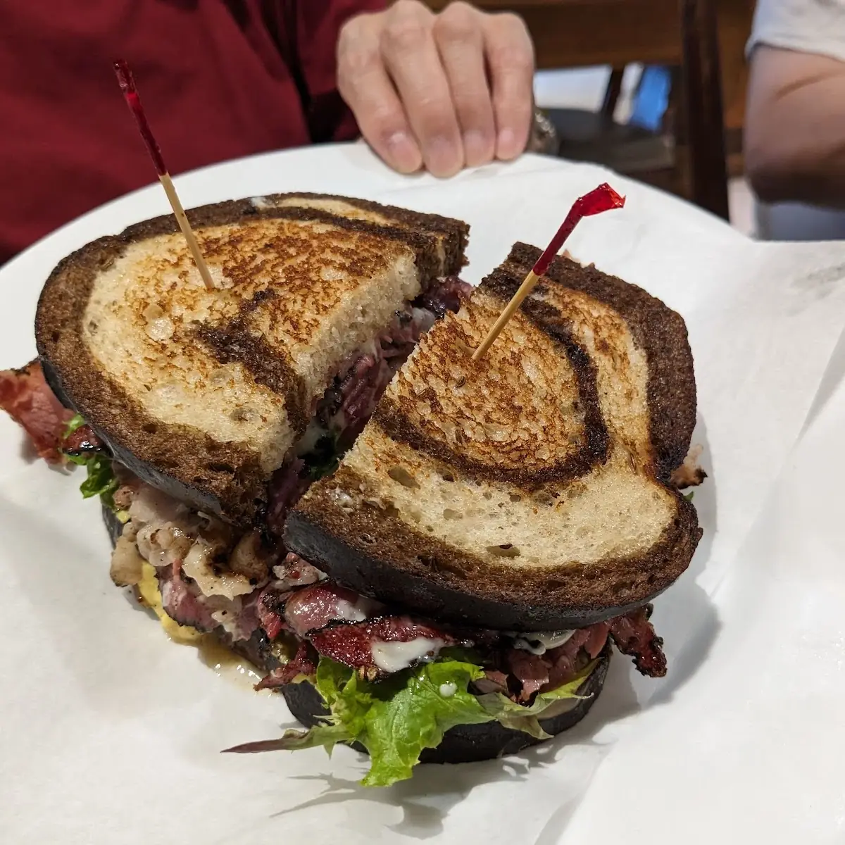 Hot Pastrami on Rye