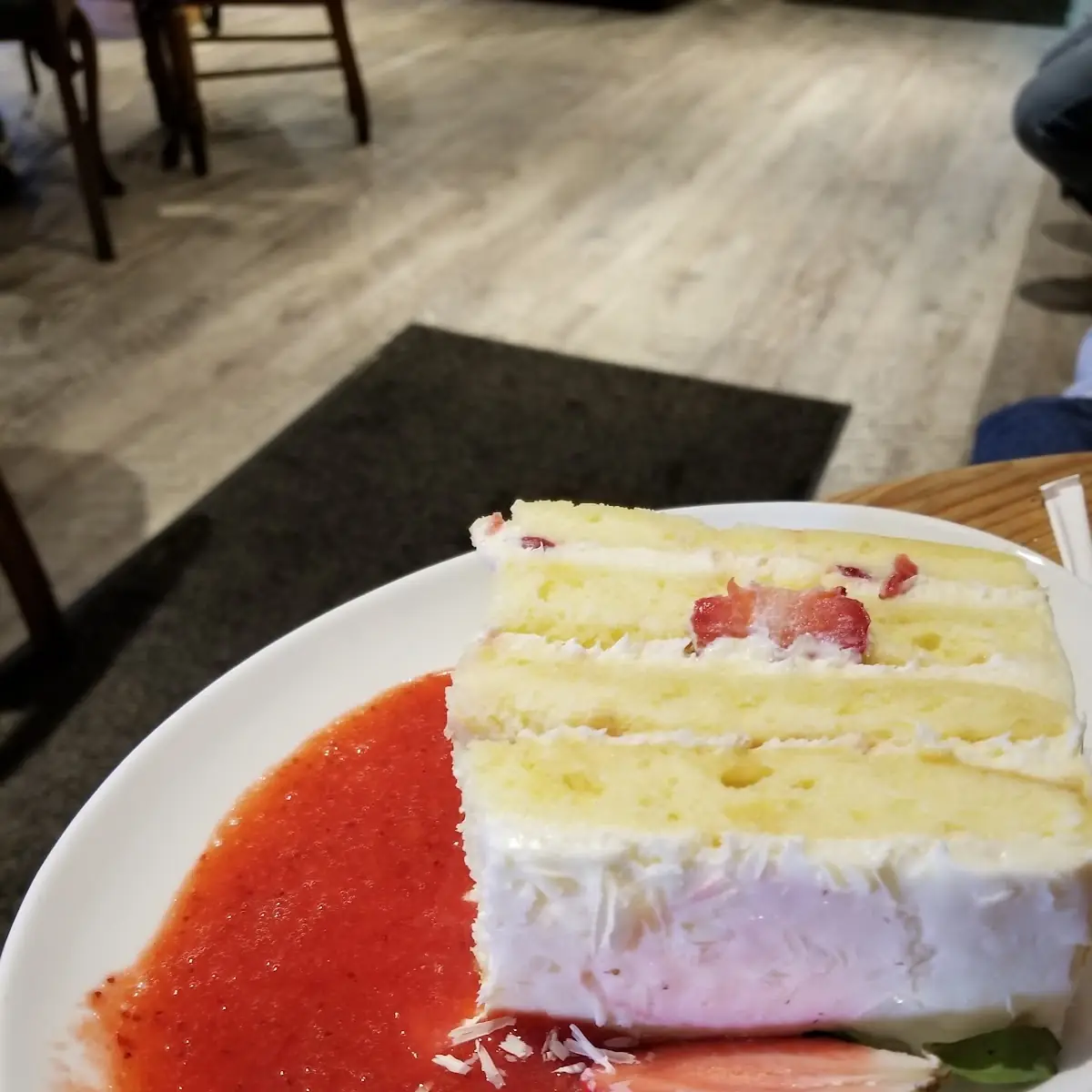 Italian Wedding Cake Slice