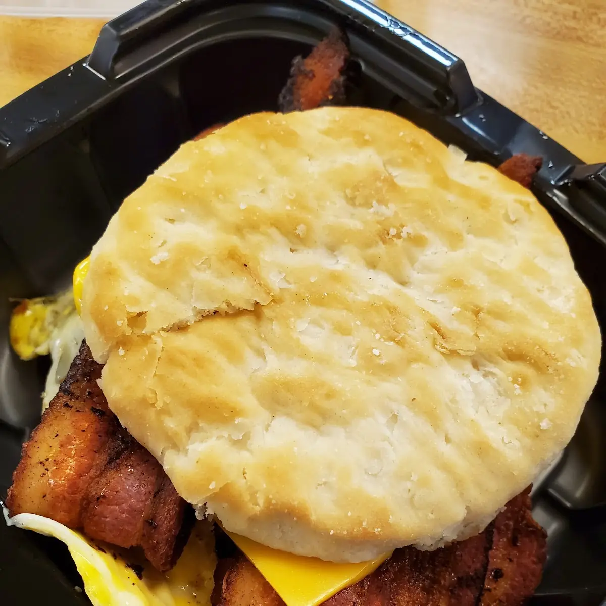 Bacon Egg & Cheese Biscuit