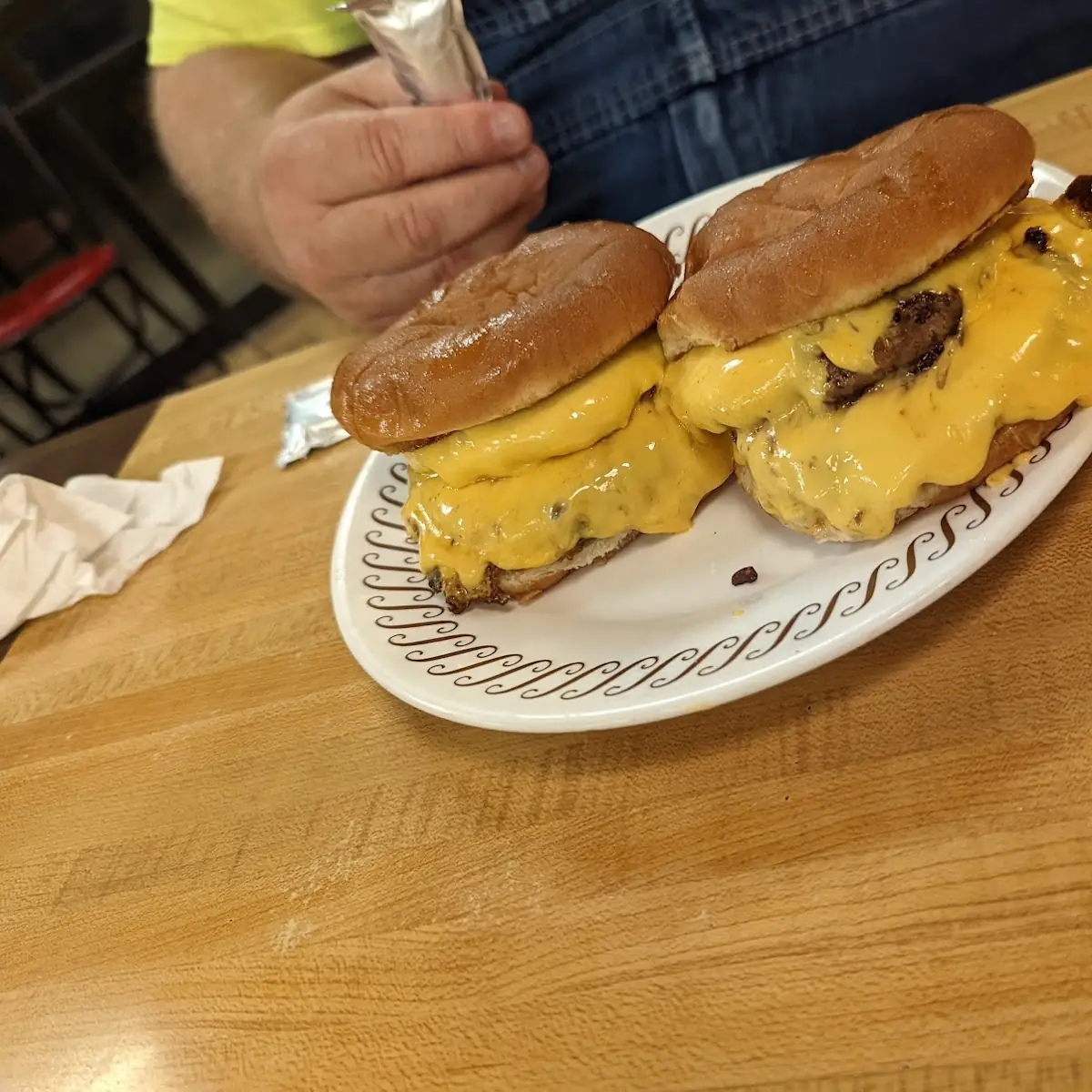Double Double Cheeseburger Platter