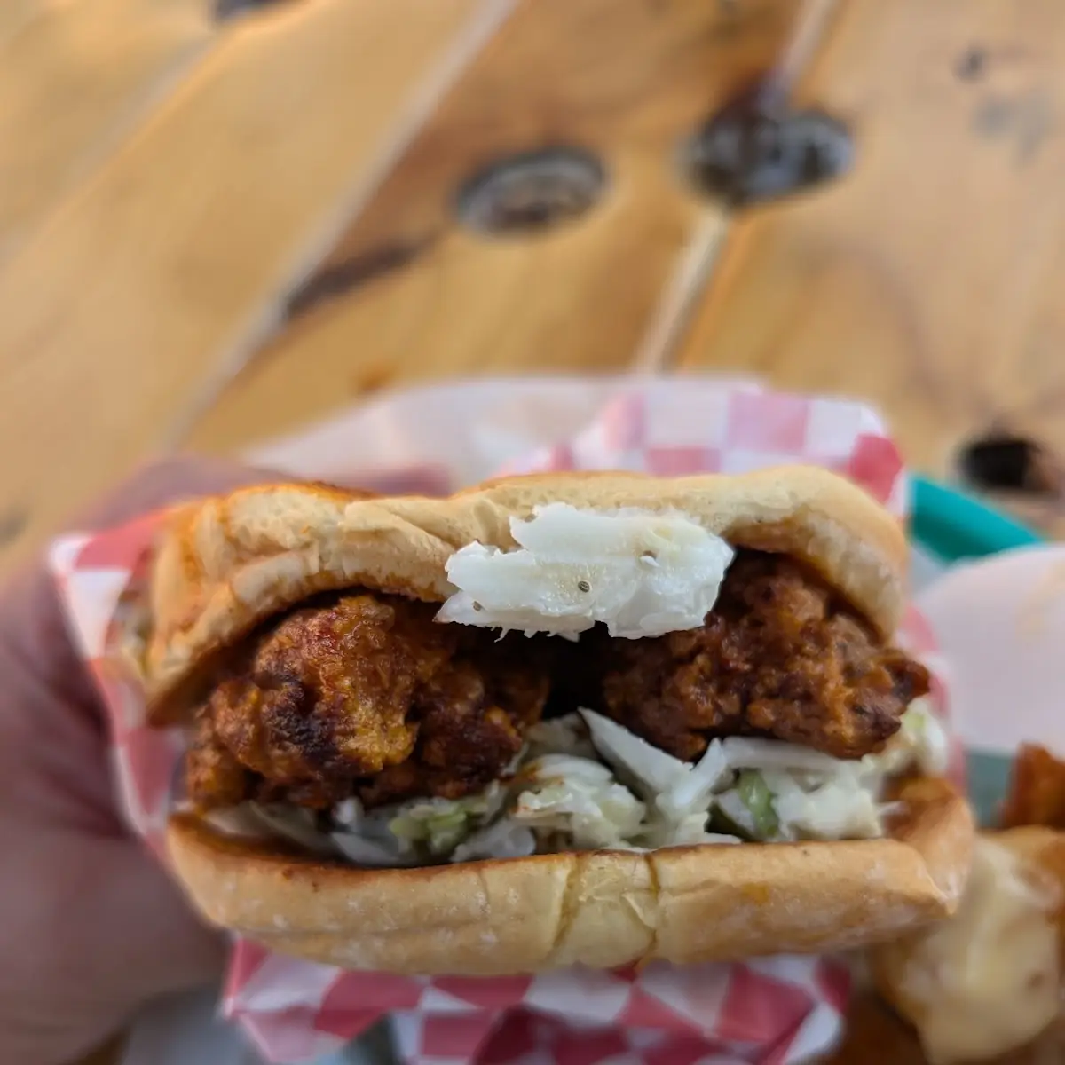 Nashville Style Fried Chicken Sandwich
