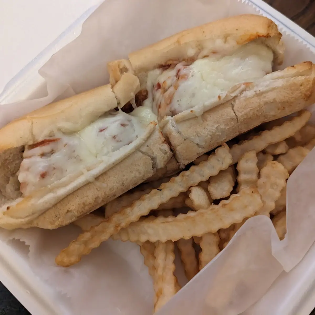 Meatball Parmesan Sub