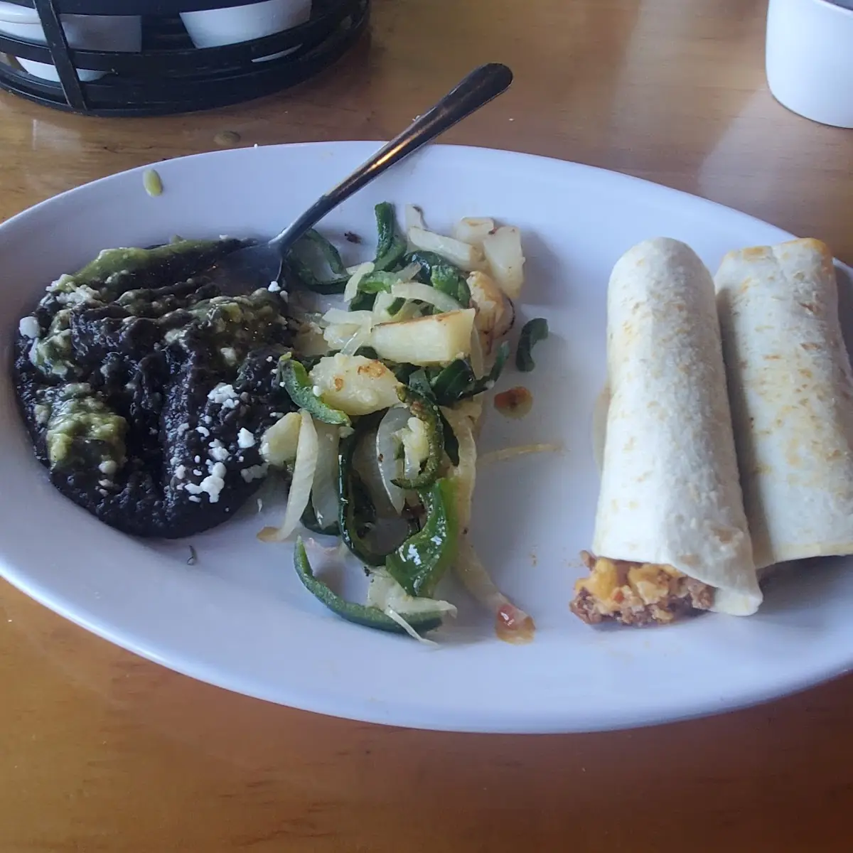 Breakfast Tacos with Black Beans