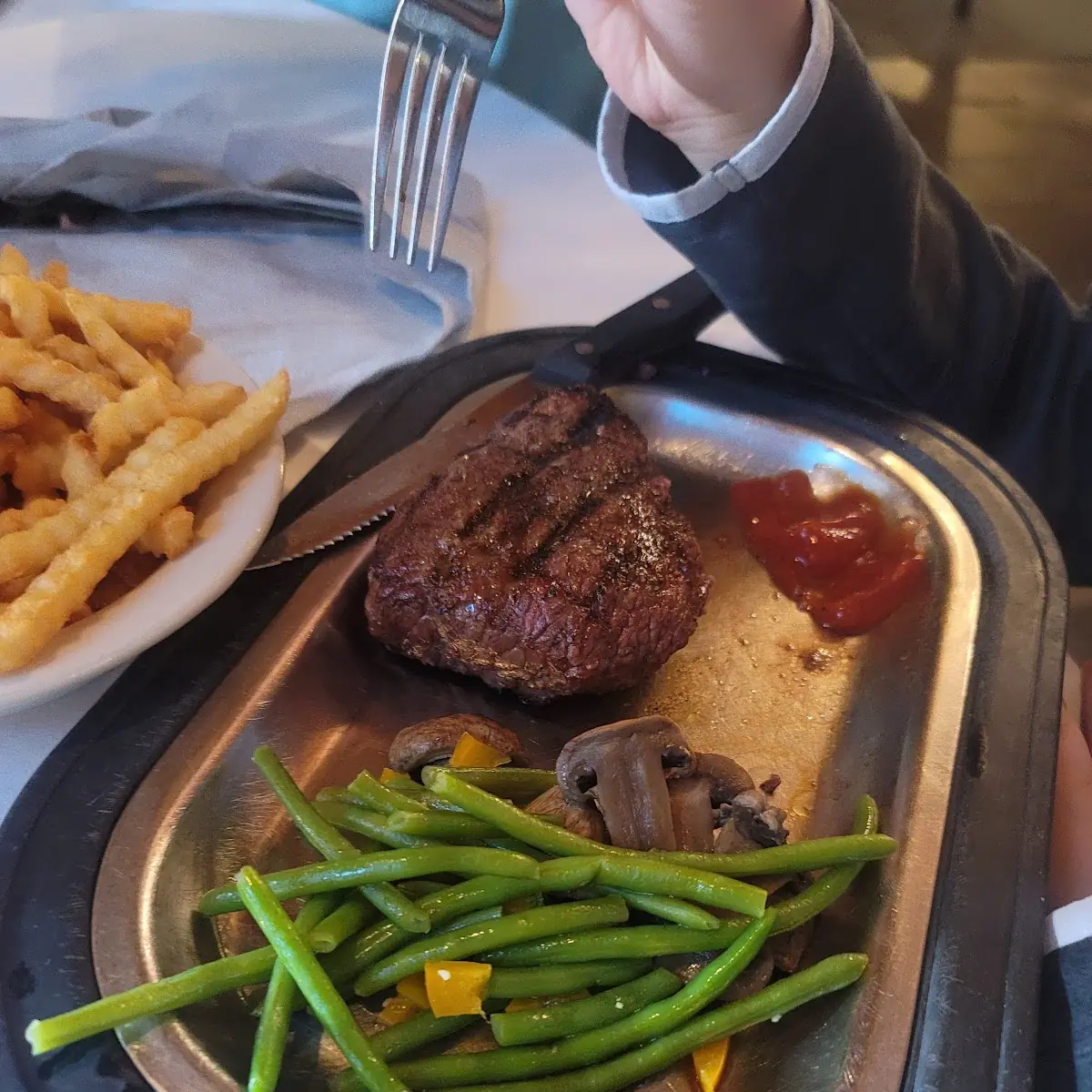 Lamb & Green Beans