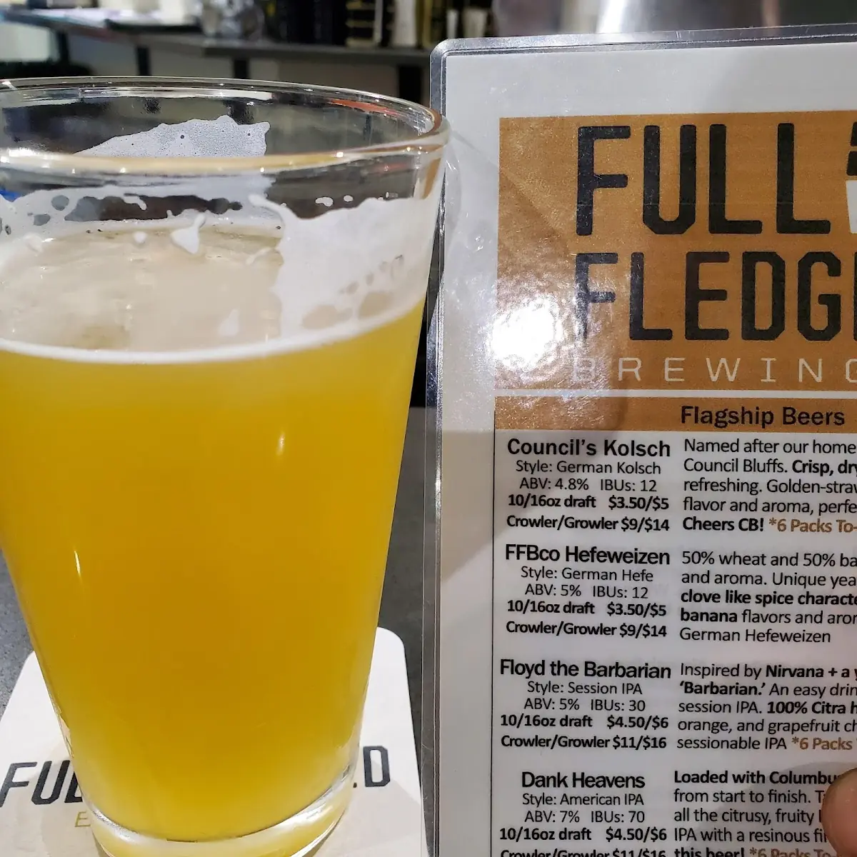 Full Fledged 29 Eighty Pale Ale