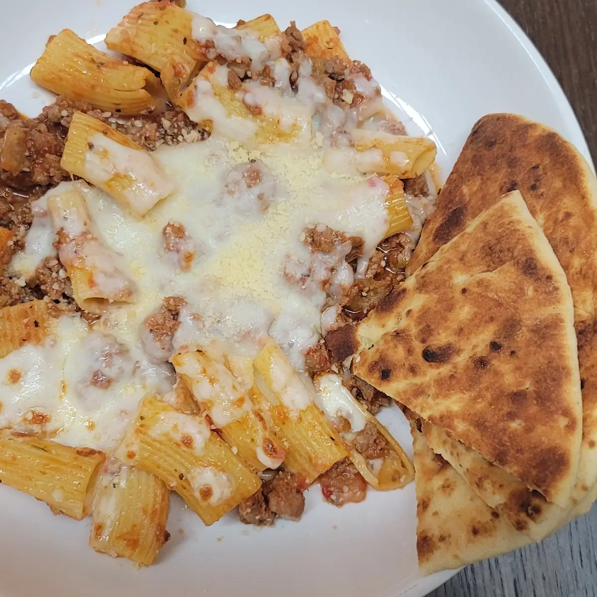 Sausage Rigatoni Bolognese
