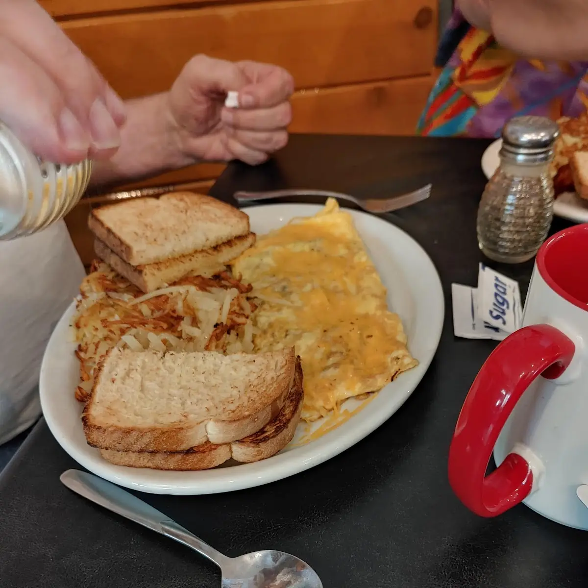 Ham and Cheese Omelette