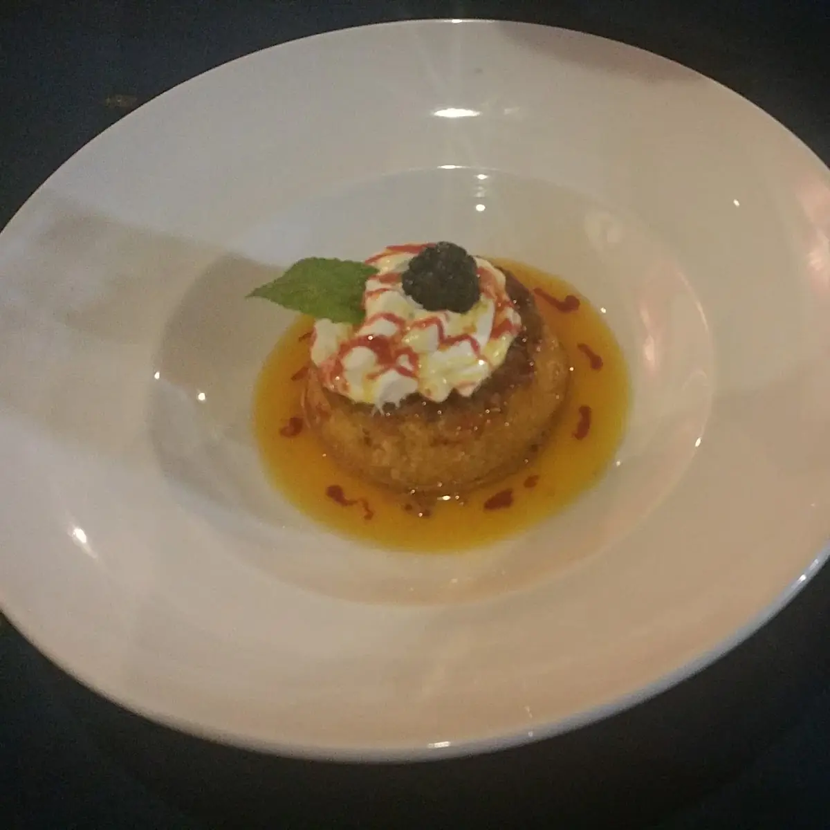 Creme Brulee De Chirimoya