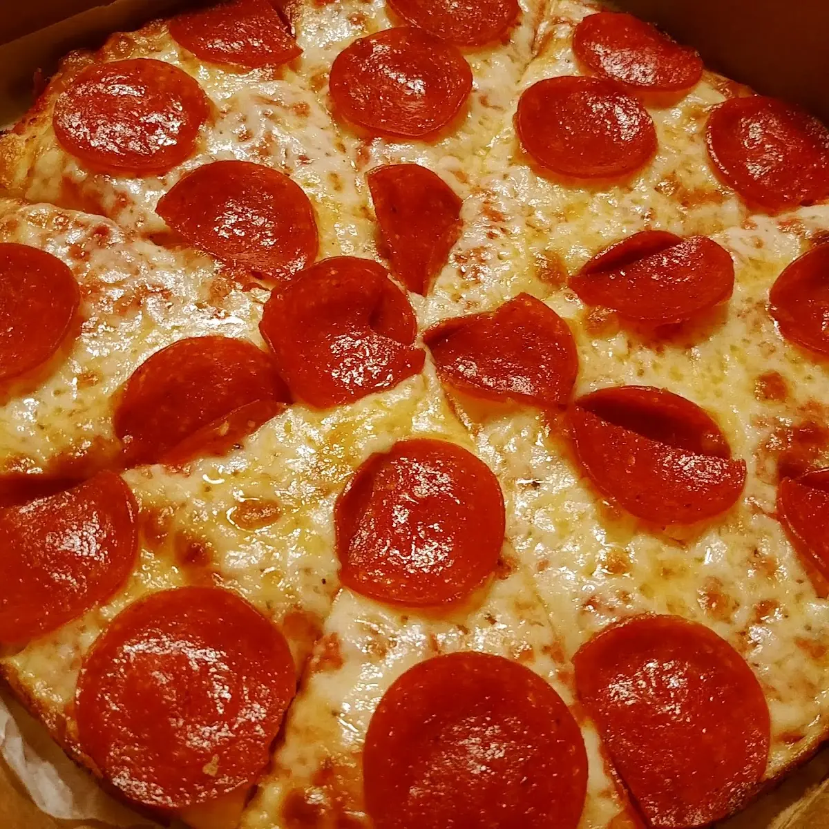 Cheese and Pepperoni Thin Crust