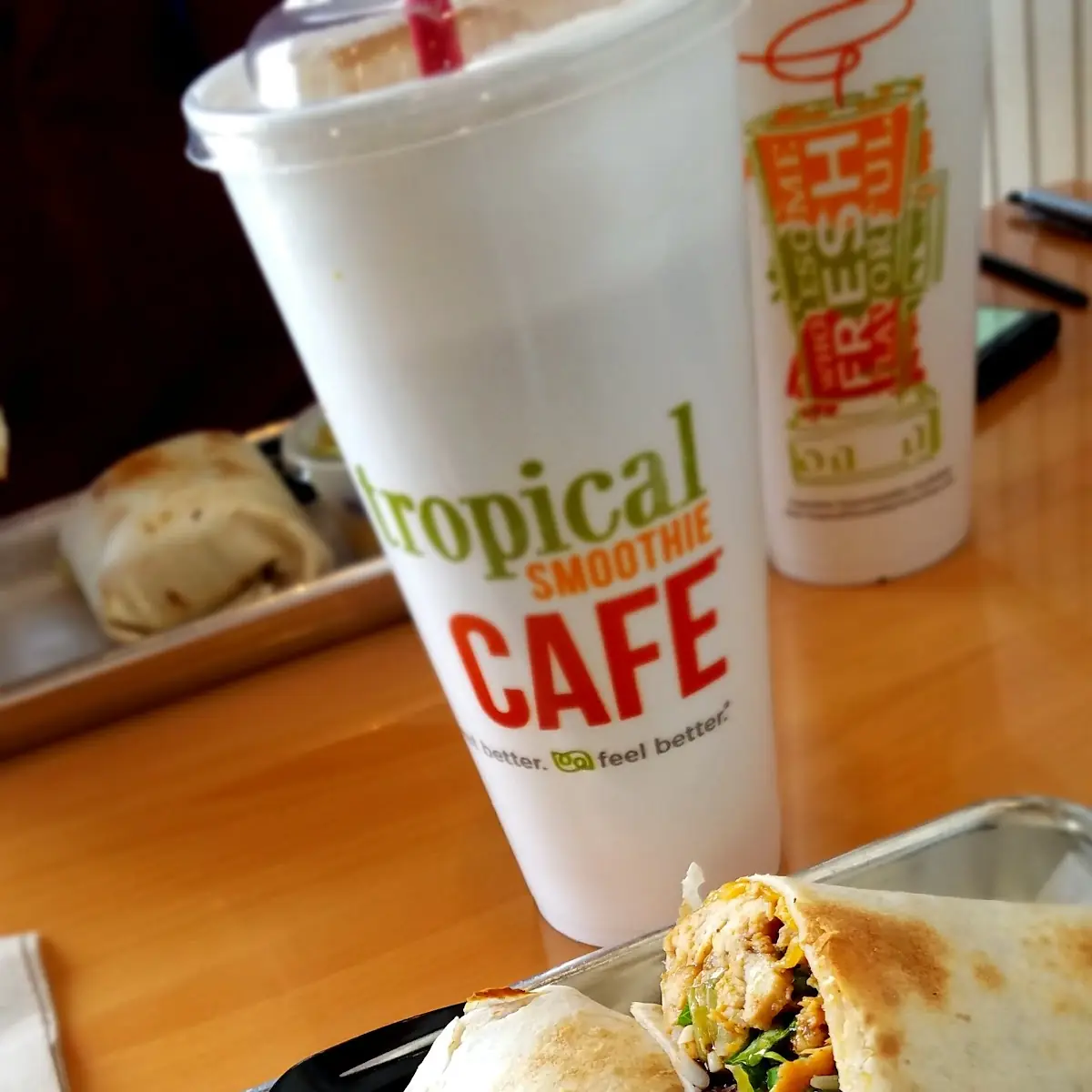 Carribean Jerk Chicken Wrap