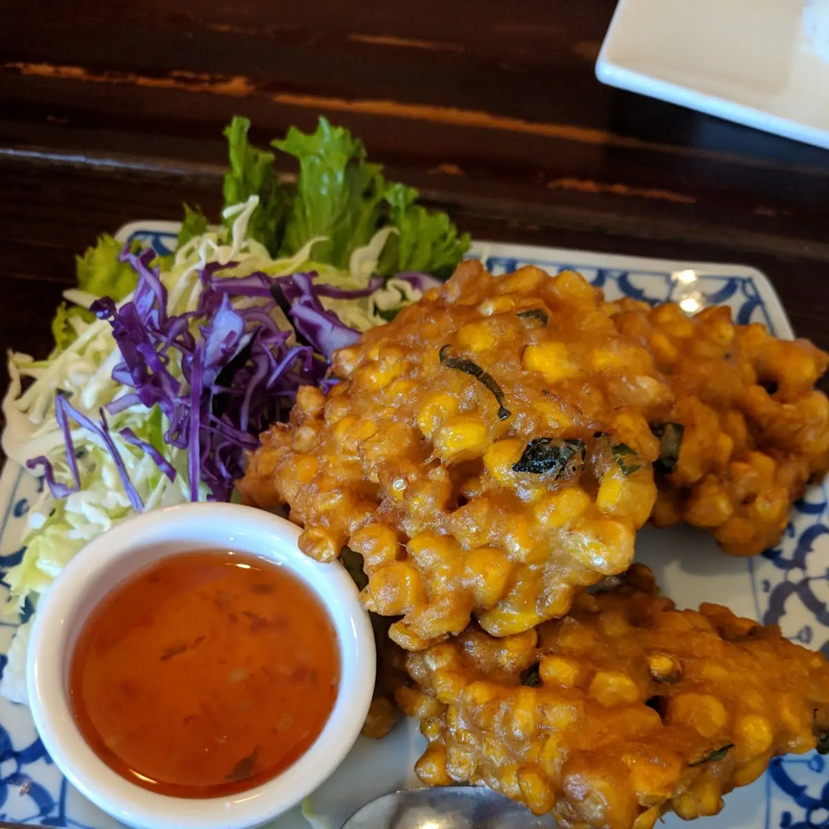 Deep Fried Shrimp with Corn