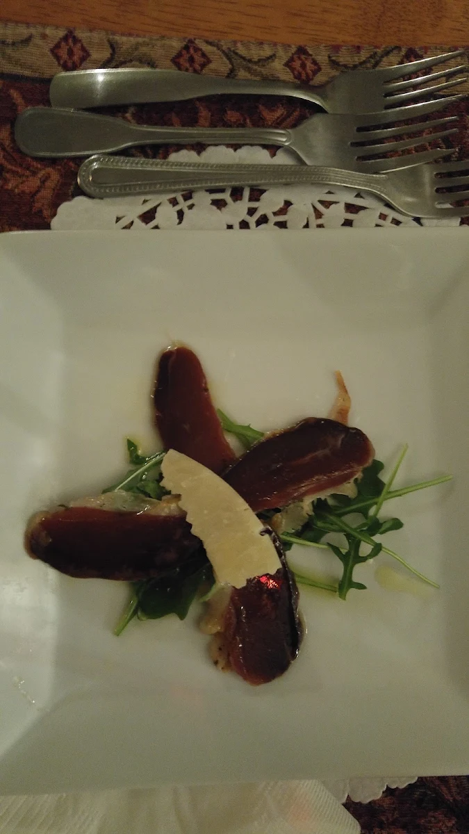 Entrée de Carpaccio, Restaurant Da Rita