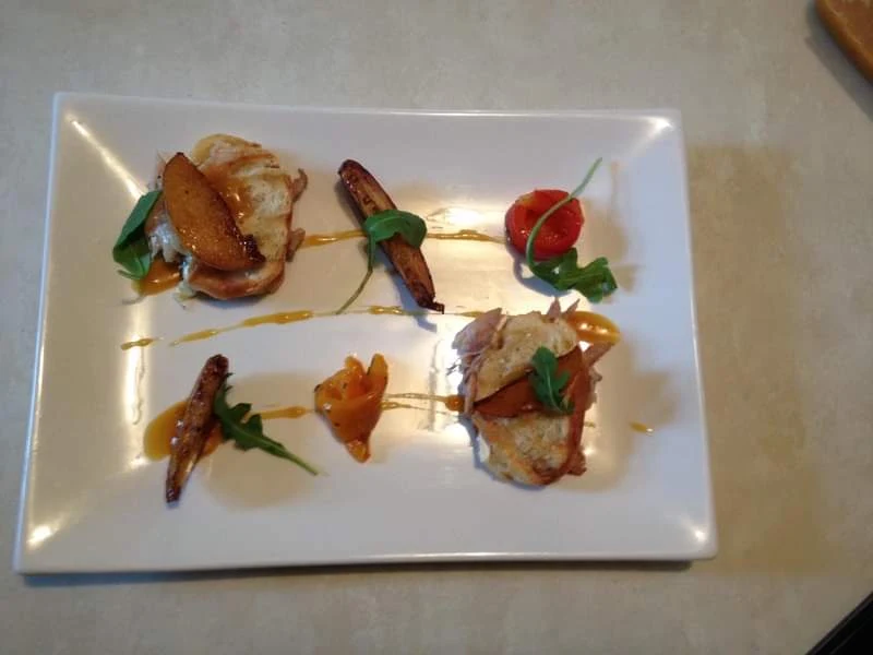 Grilled Cheese Au Confit de Lapin, Restaurant Da Rita